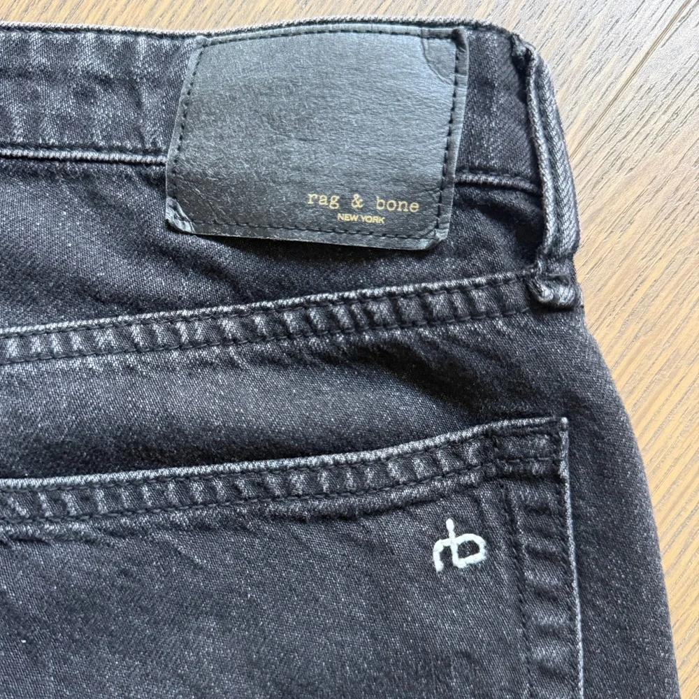 Rag & Bone Featherweight Logan Wide leg mid Jeans - Picture 12 of 12